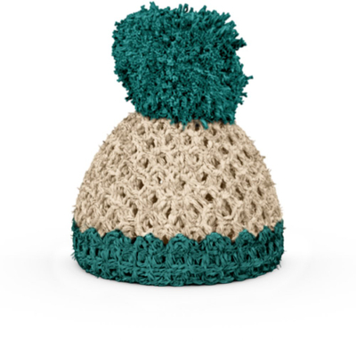 Kapak për veze 58 Products Egg Cup Hat, lesh myboshi, jeshile ivory