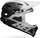 Helmetë mali Bell Super DH Spherical MIPS, full face, 55-59cm, e zezë-bardhë mat