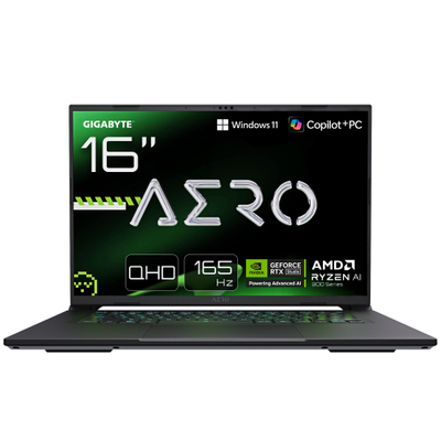 Laptop Gigabyte Aero X16 1WH93EEC64DH, 16", Ryzen AI 7, RTX 5070, 32GB RAM, 1TB SSD, Lunar White
