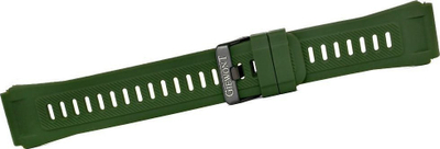 Rrip silikoni për smartwatch Giewont GW430, 22mm, i gjelbër