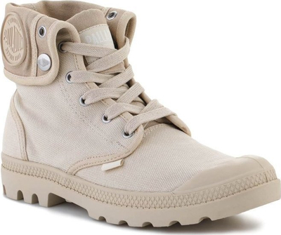 Çizme Palladium Baggy për goca, kanavacë, shollë gome, bezhë
