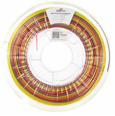 Filament 3D Spectrum 81020 PLA Silk Rainbow, 1.75mm, 1000g, Earth Blend