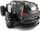 Makina e policisë me telekomandë Gazelo G162300, Off Road, rrotullim 360°, me drita