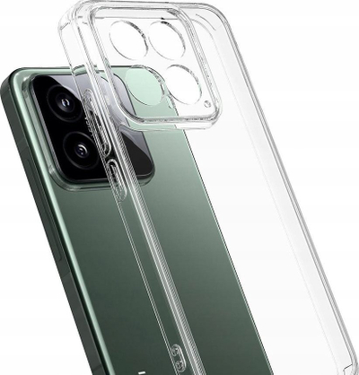 Këllëf telefoni Crong Crystal Shield, Xiaomi 14, transparent