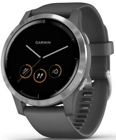 Orë e mençur Garmin VívoActive4, e argjendtë/hirtë