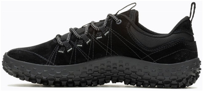 Atlete Merrell Wrapt për goca, pig suede, taban gome, të zeza