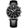 Ora burrash Giewont Chronograph Sapphire GW5630-A2, kronograf, xham safir, e zezë argjendi