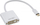 USB InLine USB-C - përshtatës DVI, i bardhë