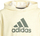 Bluzë me kapuç Adidas Badge of Sport Hoodie Jr HN8469, për fëmijë, pambuk i butë, ngjyrë bezhë
