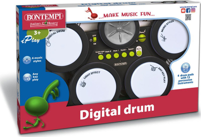Dyshek muzikor elektronik Bontempi RhythmRug, 148 x 60 cm, me drita LED, shumë stile ritmi
