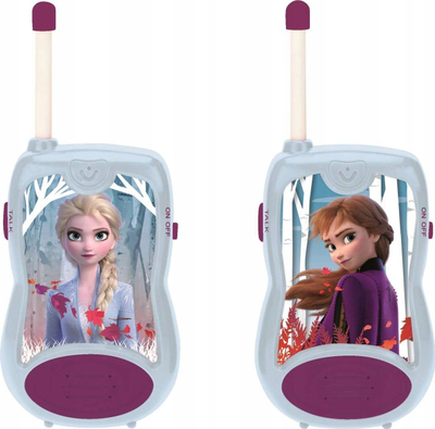 Walkie talkie për kalamajtë Lexibook Snow Queen, rreze deri 120m, blu