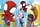 Puzzle Trefl Super Shape XXL Spidey and His Amazing Friends, 60 pjesë