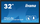 Monitor me prekje Iiyama ProLite TF3239AS-B1AG, 32", Full HD, i zi