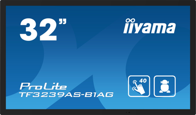 Monitor me prekje Iiyama ProLite TF3239AS-B1AG, 32", Full HD, i zi
