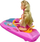 Set lodrash Leantoys Doll Motorboat, varkë me motor, plastike, rozë