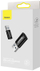 Përshtatës Baseus mini OTG Ingenuity, USB-A 3.1 - USB-C (M/F), i zi