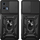 Kllëf telefoni Tech-Protect Camshield Pro për Motorola Moto G24, G24 Power, G04, me unazë 360°, i zi