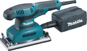 Lëmusja orbitale Makita BO3711, 190W, me rregullim shpejtësie, blu