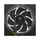 Ventilator PC MODECOM VOLCANO LOOP 120 ARGB, 120mm, PWM, i zi