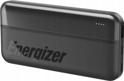 Power bank Energizer UE10000, 10000mAh, karikim i shpejtë, ngjyrë e zezë