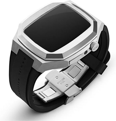 Kornizë ore Daniel Wellington Switch 44, për Apple Watch 44 mm, e argjendtë