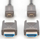 Kabllo HDMI Digitus AK-330127-100-S, 10m, UHD 4K, e zezë