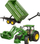 Traktor lodër BRUDER John Deere 7R 350, me karikus përpara, me rimorkio me 2 boshte