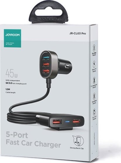 Karikues makine Joyroom JR-CL03 Pro, 45W, 5x USB-A, i zi
