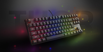 Tastierë Genesis Thor 303 TKL, Outemu Peach Silent, e zezë