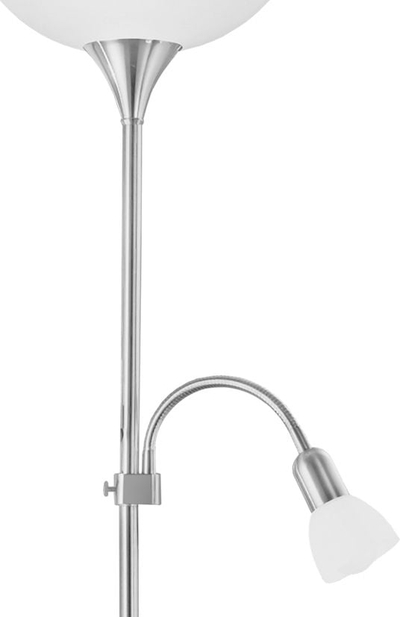 Lampë dysheme EGLO UP 2, me dritë leximi, gri