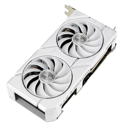 Kartë grafike ASUS Dual GeForce RTX 4060 EVO OC, 8GB GDDR6, e bardhë