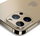 Mbrojtës lente Spigen Glas.tR Optik për iPhone 13 Pro dhe 13 Pro Max, xham i temperu, Gold