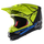 Helmeta motokros Alpinestars Supertech S-M8 Factory, XL, e zezë/verdhë fluo/blu