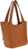 Çantë tote GUESS Calista, poliuretani, karamel