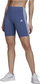 Pantallona të shkurtra sportive Adidas Essentials 3S Women, elastike, blu