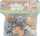 Lodra për banjo Swede Animal Bath Squeakers, set me 6 copë, shumëngjyrëshe