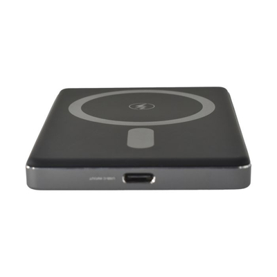 Dviced Ultrathin MagSafe Power Bank 5000mAh, Black/Grey