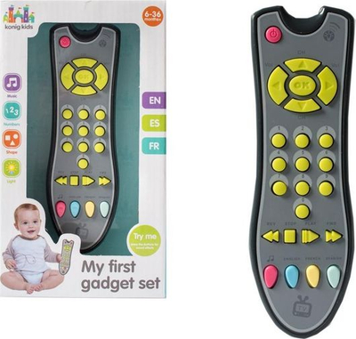 Lodër me telekomandë Askato TV Remote Control, me dritat dhe zërin e vet, për kalamaj