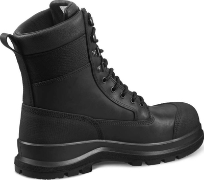 Çizme pune Carhartt High Work, 8", të papërshkueshme nga uji, të zeza