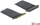 Kart PCI Express Delock PCIe x16 0.3m, e zezë