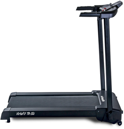 Treadmill elektrik VirtuFit TR-50i, i palosshëm, për ecje dhe vrap, i zi