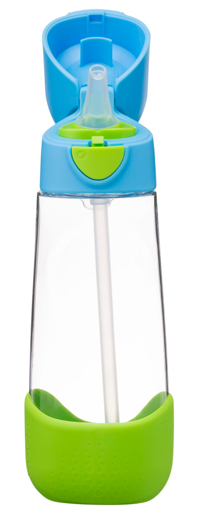 Shishe uji b.box Tritan, me kashtë, 600ml, blu jeshile