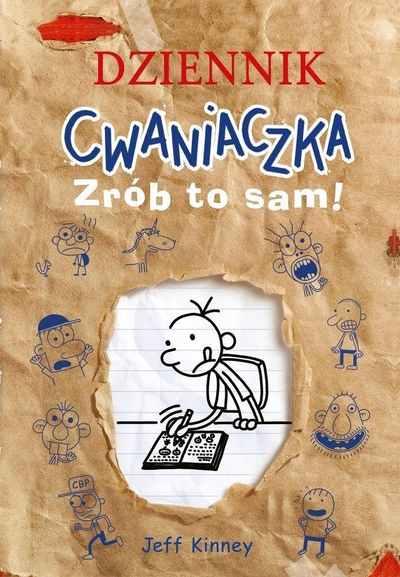 Libër interaktiv Amulet Books Diary of a Wimpy Kid Do It Yourself, për fëmijë