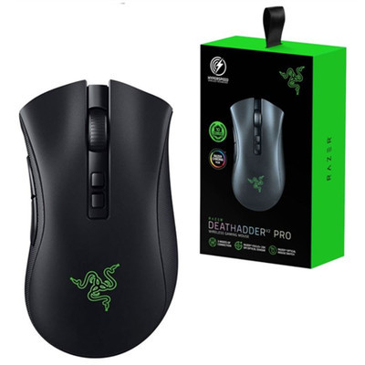 Maus gaming Razer DeathAdder V2 Pro, pa kabllo, 20000 DPI, i zi