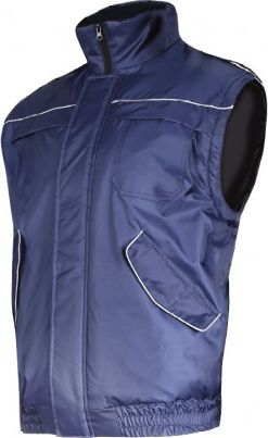 Xhaketë pune Lahti Pro L4092703, me izolim, mëngë të shkëputshme, blu navy, L