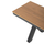 Ulëse alumini Tawnee 150x36x45Hcm (HM6038.01)