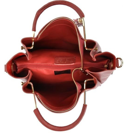 Çantë dore Carla Ferreri, AW18CF1277, e kuqe