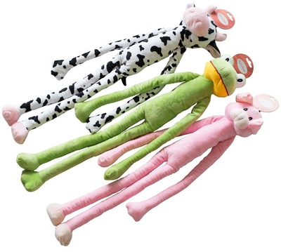 Lodër pelushi Party Pets Furry Toys, 75cm, shumëngjyrëshe