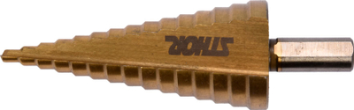 Spiralë graduale Yato 22612, HSS 4241, 4–32 mm, trup cilindrik