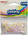 Glittera dekorative Creative Rainbow Sequins, 6mm, të bardha